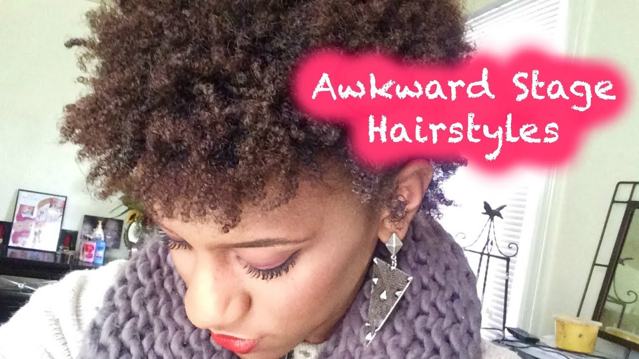 Quick Hairstyles For Natural Hair
 4 Quick & Easy Styles for Short Natural Hair Awkward