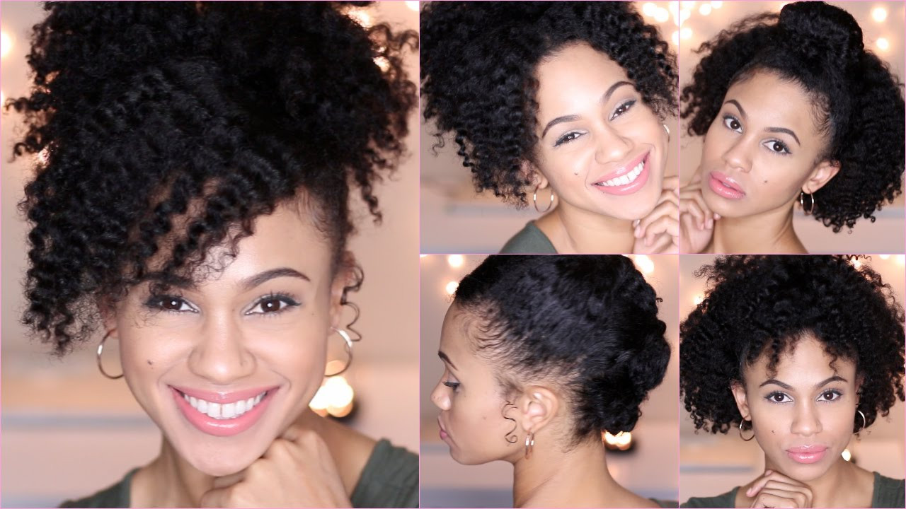 Quick Hairstyles For Natural Hair
 5 Quick and Easy Hairstyles for Short Natural Hair