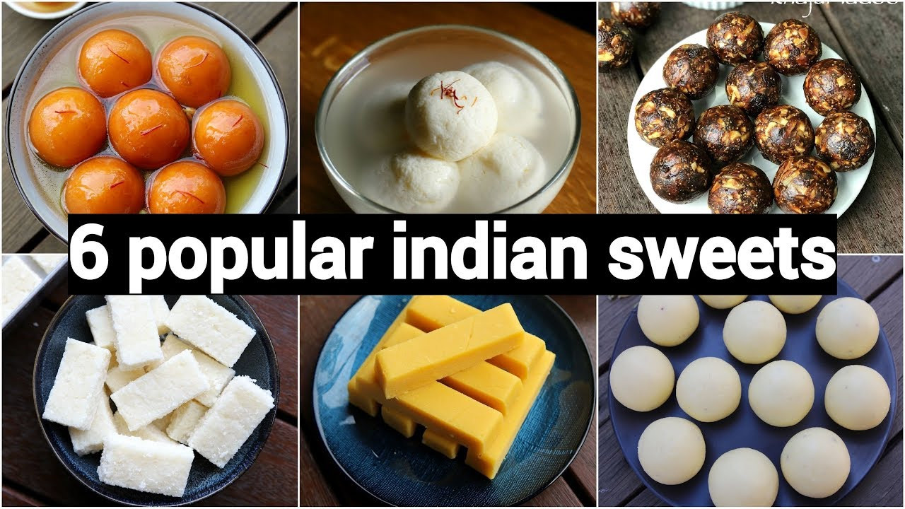 Quick Indian Sweet Recipes
 6 popular indian sweets recipes