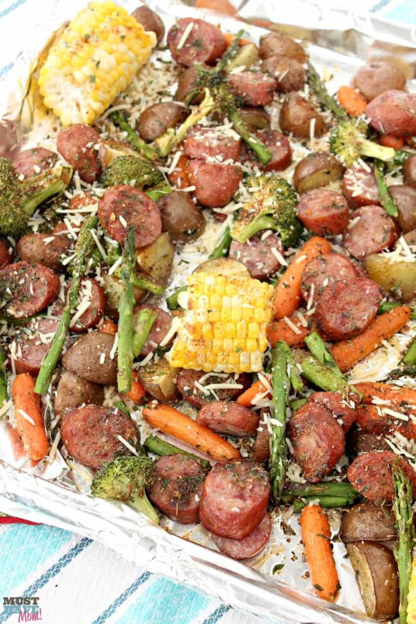 Quick Meals For Dinner
 Sheet Pan Dinners Easy Sausage & Veggie Recipe Must