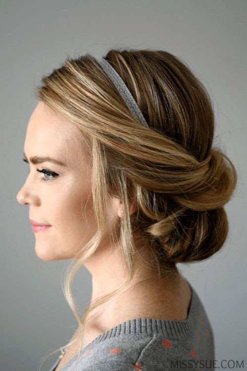 Quick Updos Hairstyles
 51 Easy Updos For Short Hair to Do Yourself