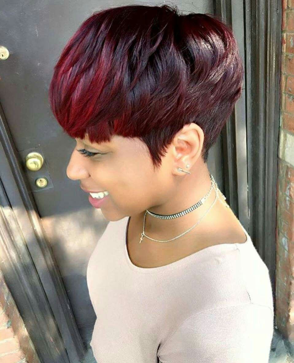 Quick Weave Hairstyles For Black Women
 Quick weave style idea Buns and Updo s in 2018