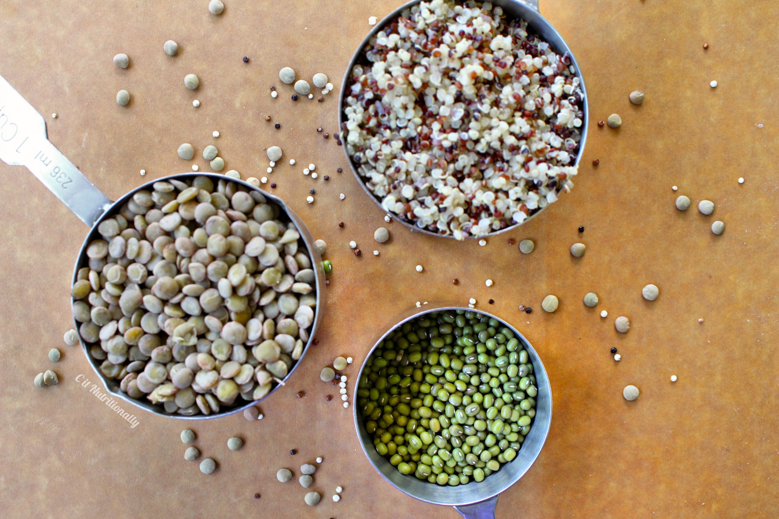 Quinoa Soluble Fiber
 Mung Bean Lentil Salad