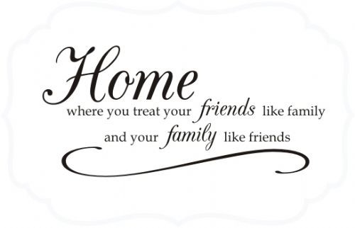 Quote About Family And Friends
 Quotes About Friends Like Family QuotesGram