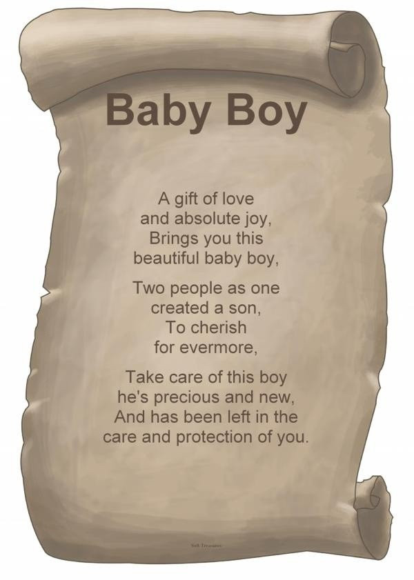 Quote About Having A Baby Boy
 Baby Boy Poems And Quotes QuotesGram