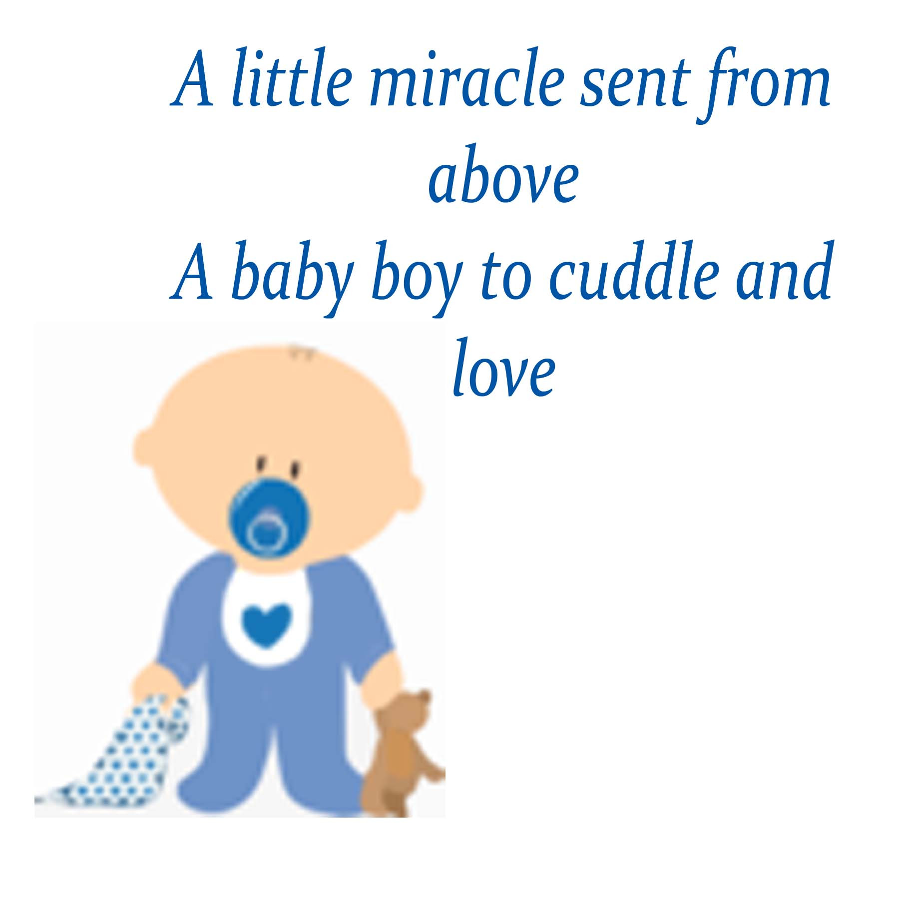 Quote About Having A Baby Boy
 Baby boy poems for baby shower