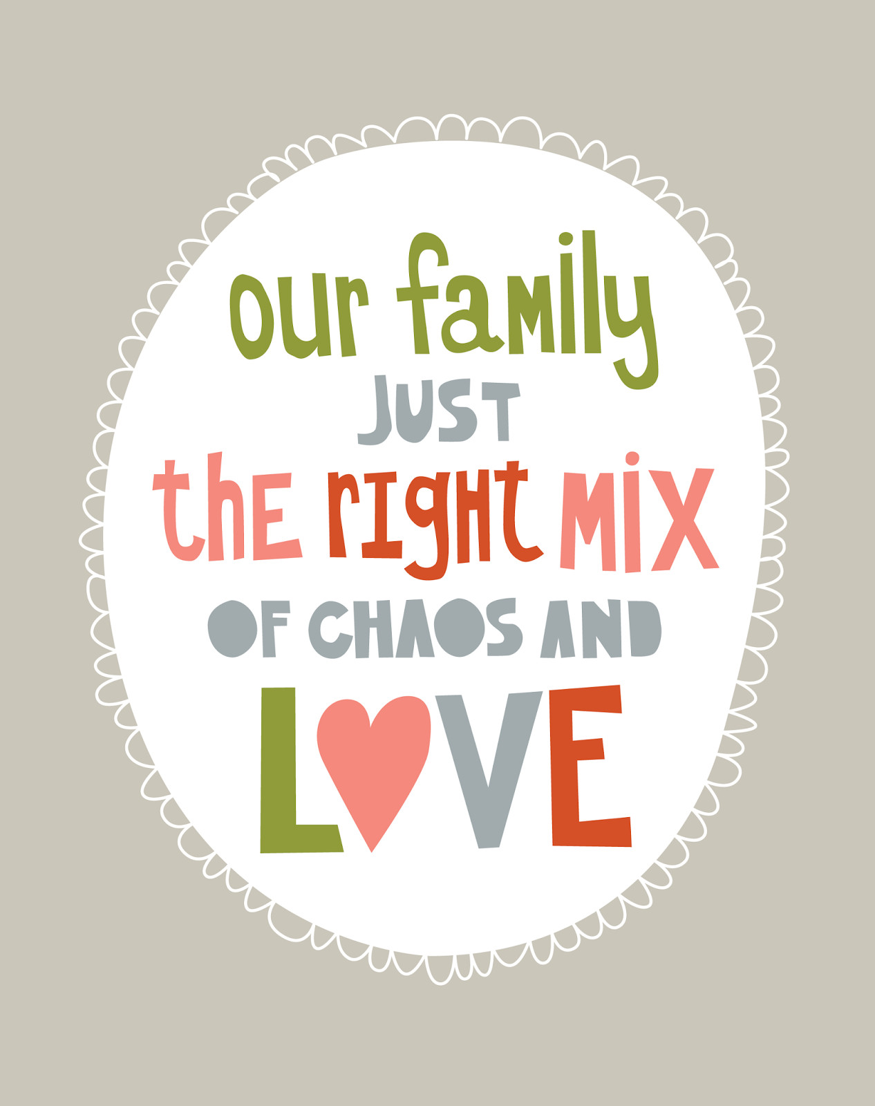 Quote About Love And Family
 ERIN DEEGAN design studio