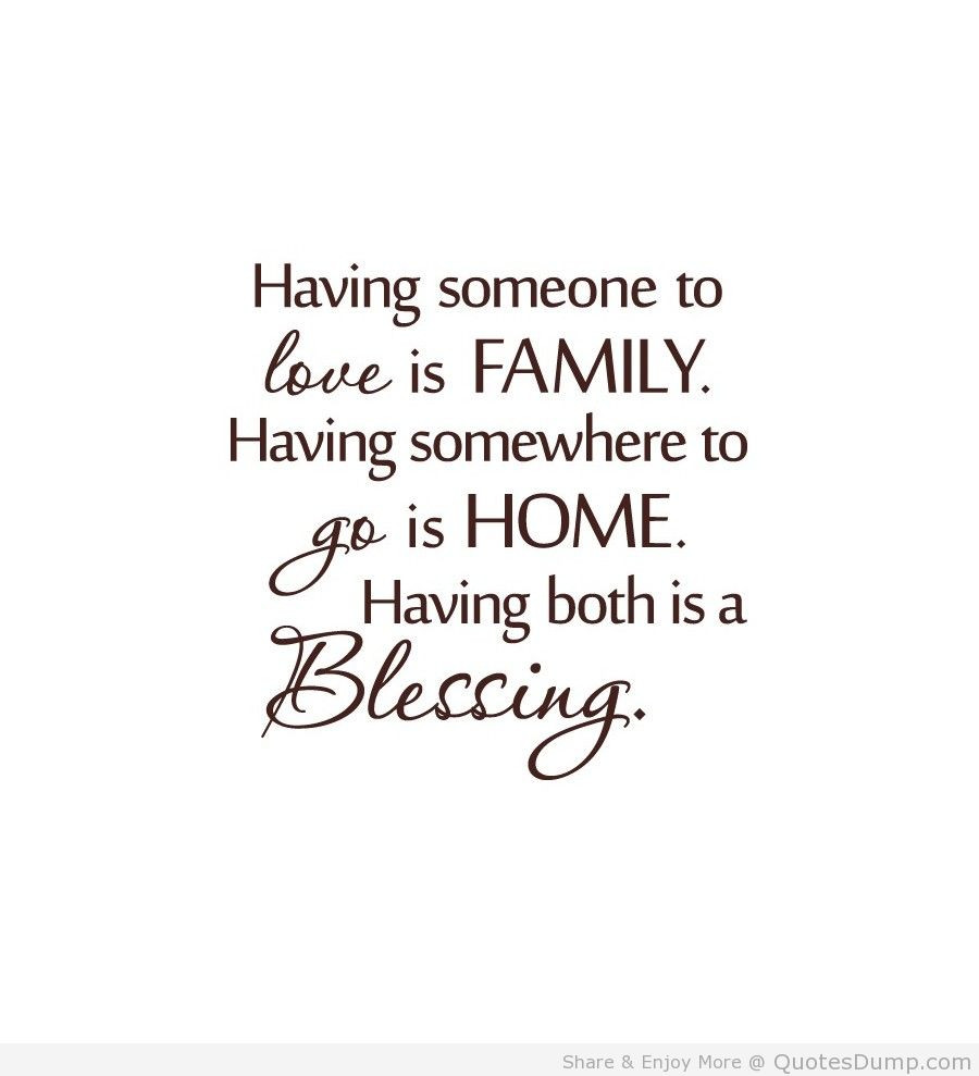 Quote About Love And Family
 Cute Family Quotes QuotesGram