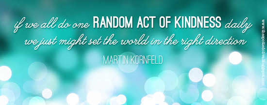 Quote About Random Acts Of Kindness
 the life and designs of the spotted olive™ spread