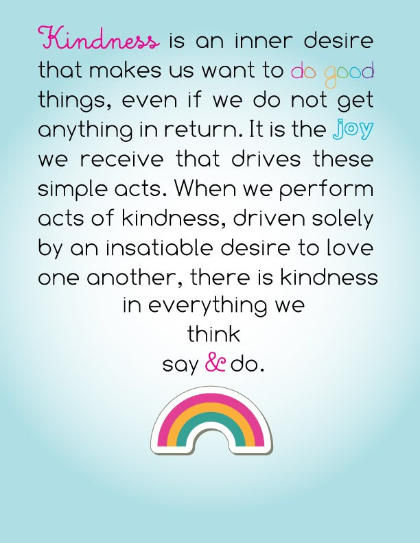Quote About Random Acts Of Kindness
 Small Acts Kindness Quotes QuotesGram