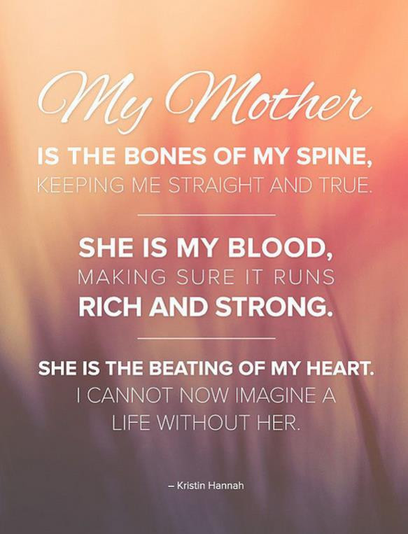 Quote About Strong Mothers
 50 Mothers Day Quotes for your Sweet Mother