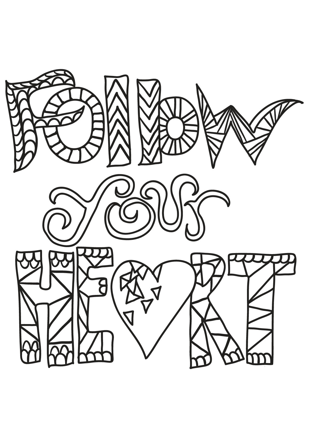 Quote Coloring Pages For Adults
 Free book quote 6 Quotes Adult Coloring Pages