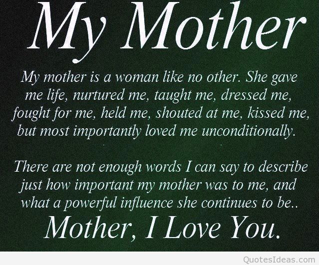 Quote For Mom On Her Birthday
 Happy birthday to my mother messages quotes