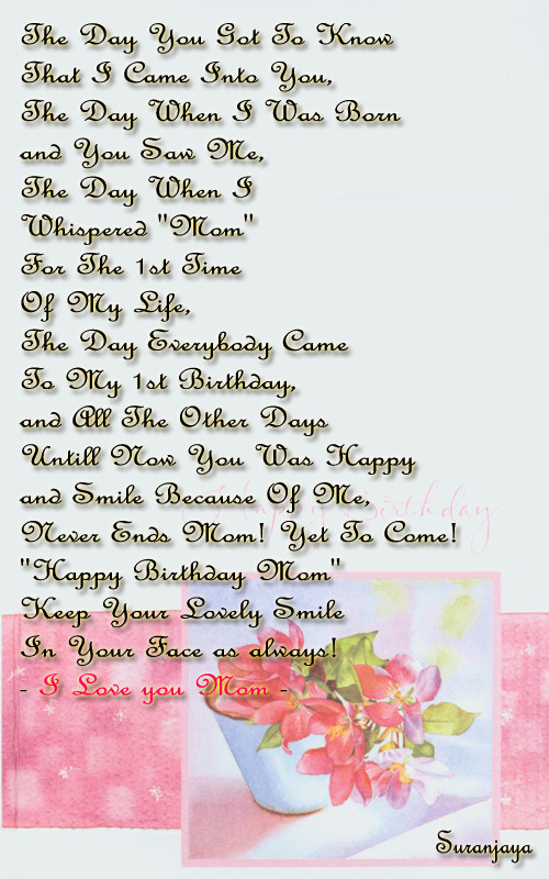 Quote For Mother Birthday
 pilation Happy birthday quotes