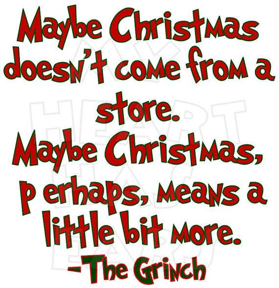 Quote From How The Grinch Stole Christmas
 Quotes From How The Grinch Stole Christmas QuotesGram