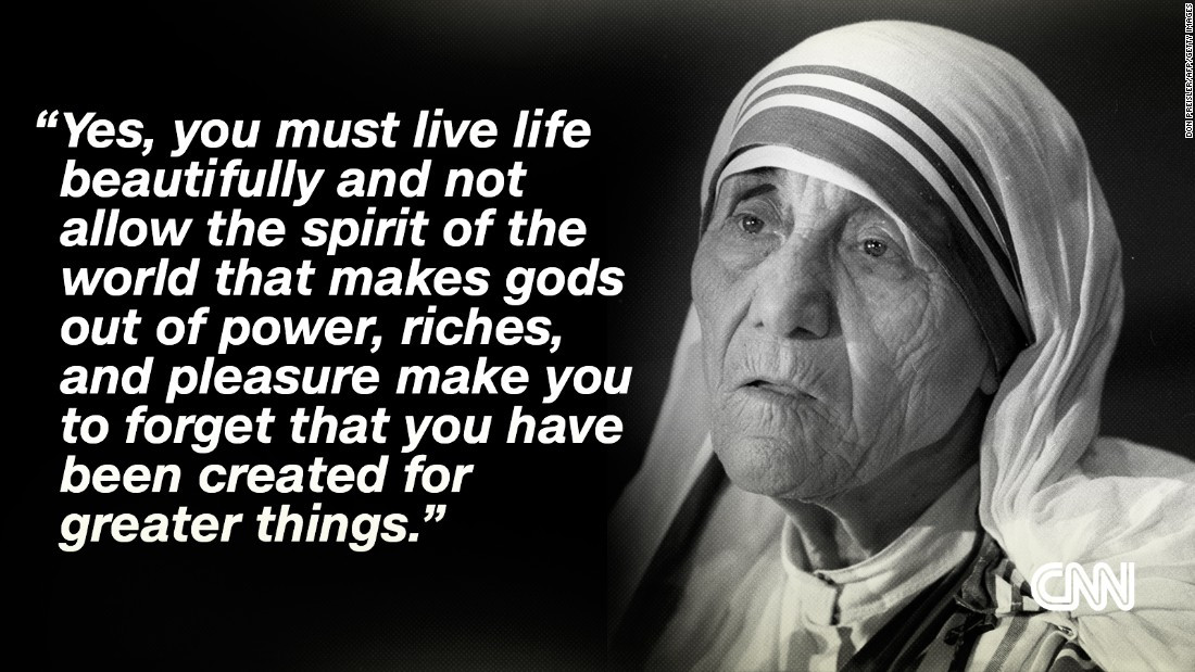 Quote From Mother Teresa
 Mother Teresa s most inspiring quotes