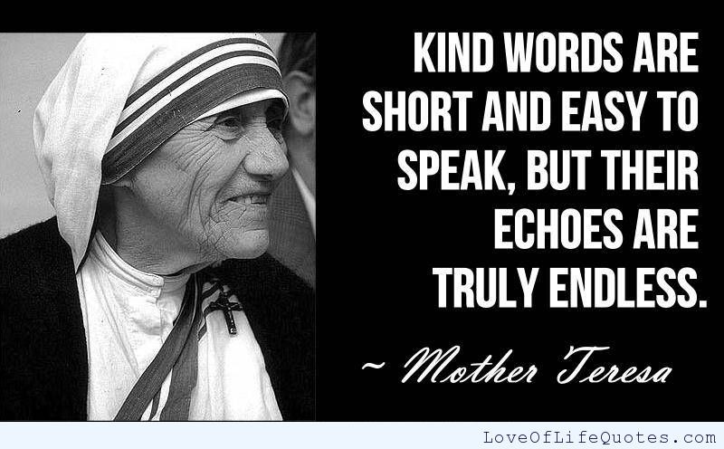 Quote From Mother Teresa
 Mother Teresa Quotes QuotesGram