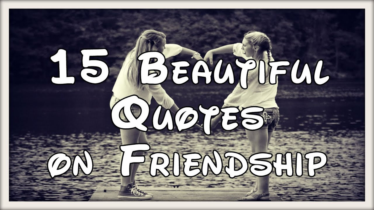 Quote On Friendship
 Inspirational Friendship Quotes