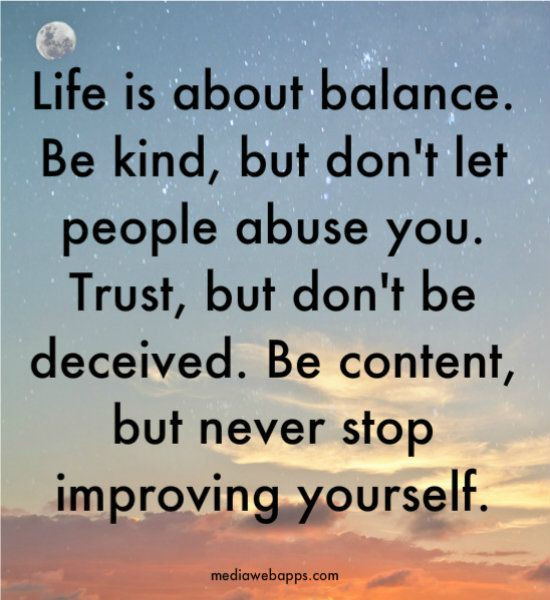 Quotes About Balance In Life
 Balance Life Quotes Love Peace QuotesGram