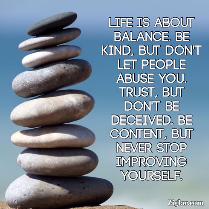 Quotes About Balance In Life
 Living A Balanced Life Quotes QuotesGram