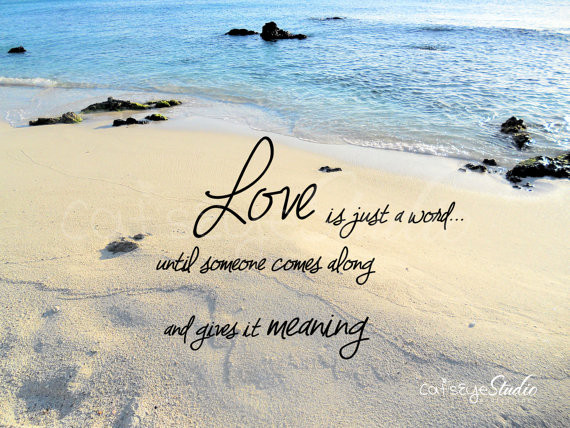 Quotes About Beach And Love
 LOVE BREACH QUOTES image quotes at hippoquotes