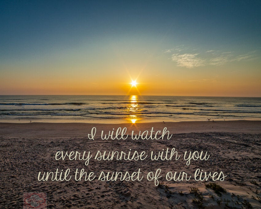 Quotes About Beach And Love
 Nature Sunrays at Sunrise Sunset on the Beach Love Quote