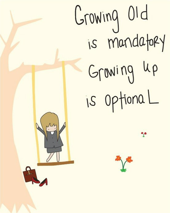 Quotes About Children Growing
 growing old or growing up