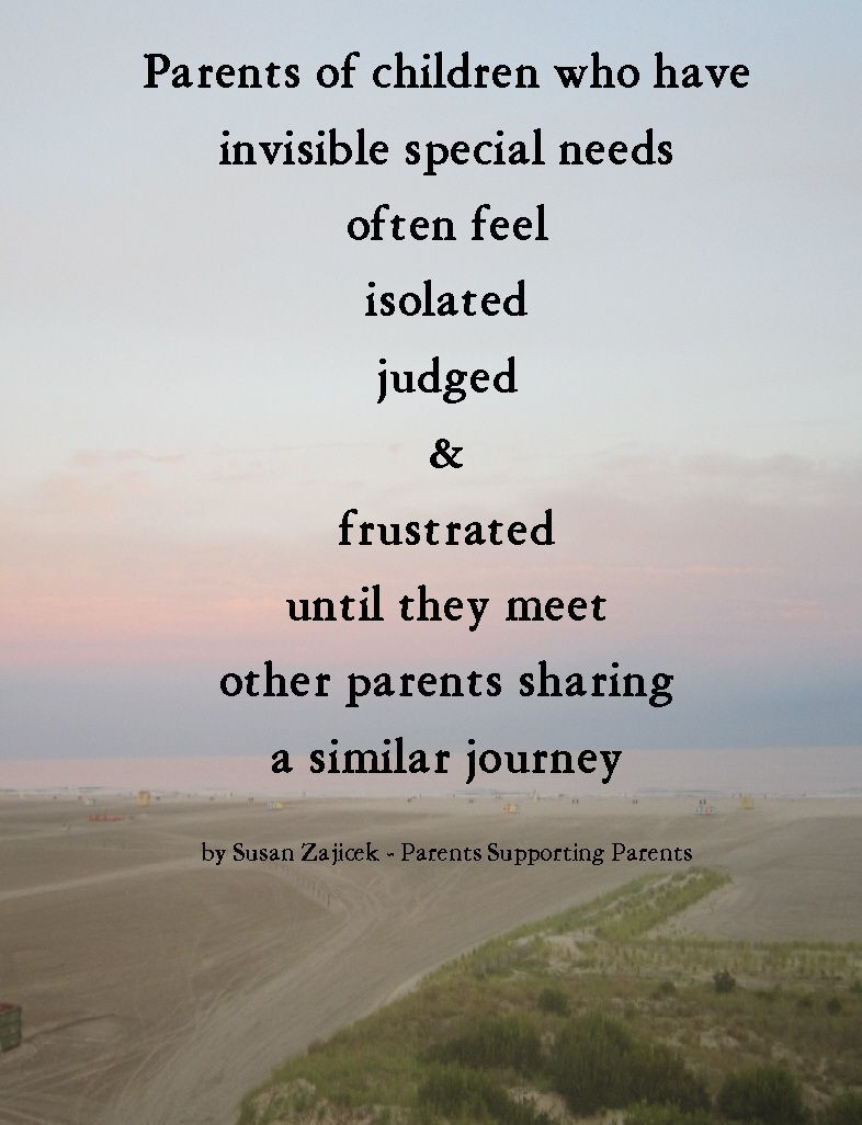 Quotes About Children With Disabilities
 Parenting a child with an invisible disability can be