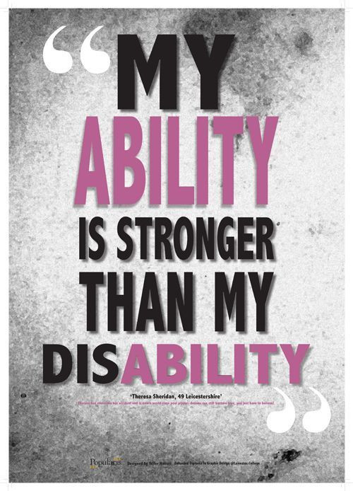 Quotes About Children With Disabilities
 62 best Disability Awareness Quotes images on Pinterest