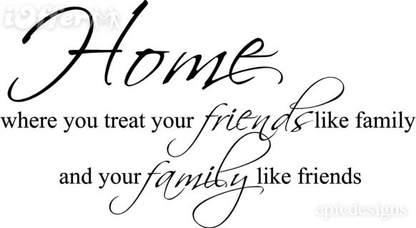 Quotes About Friends Being Like Family
 Cute Quotes About Family And Friends QuotesGram