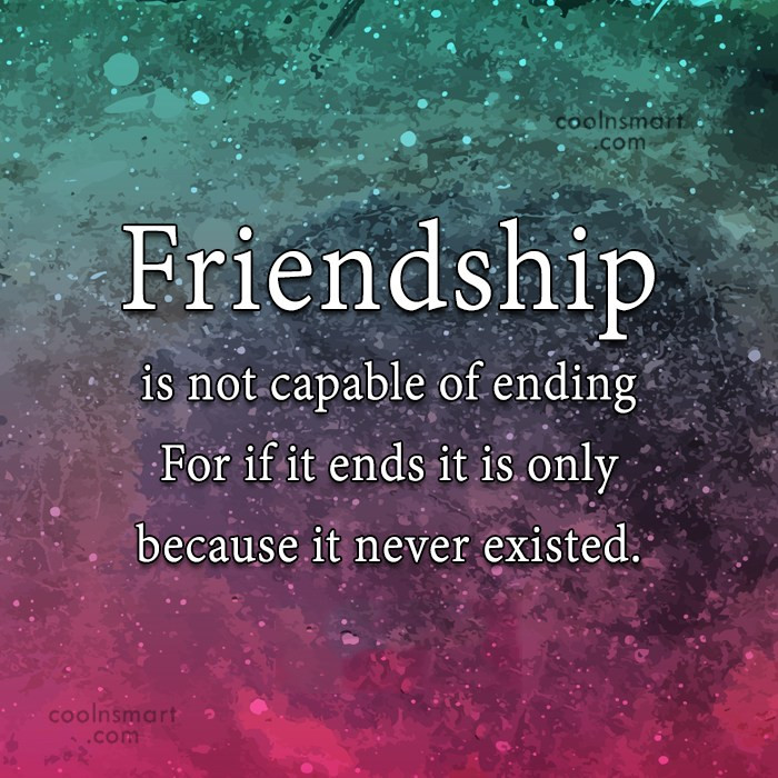 Quotes About Friendships Ending
 Friendship Quotes