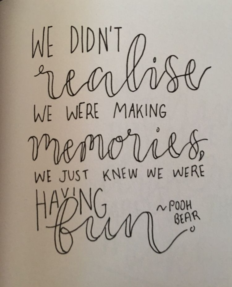 Quotes About Making Memories With Family
 We didn t realize we were making memories we just knew we