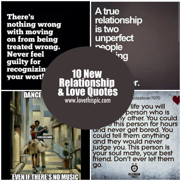 Quotes About New Relationships
 10 New Relationship & Love Quotes