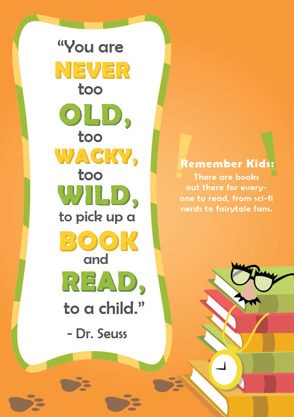 Quotes About Reading To Kids
 5 Dr Seuss Quotes about Reading