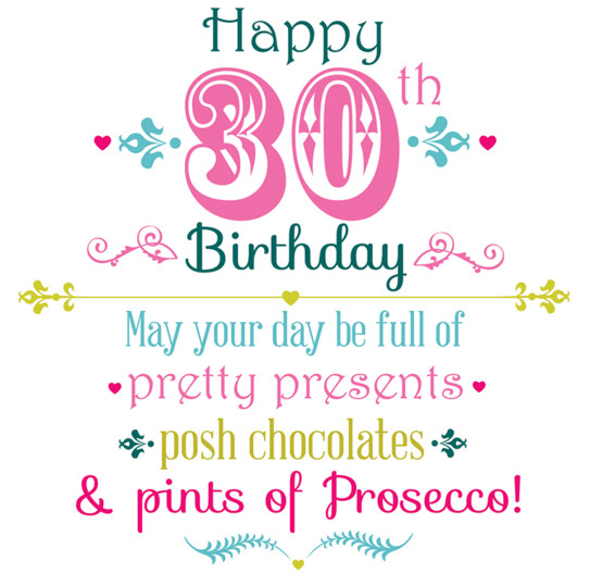 Quotes For 30th Birthday
 80 PERFECT Happy 30th Birthday Wishes & Quotes BayArt