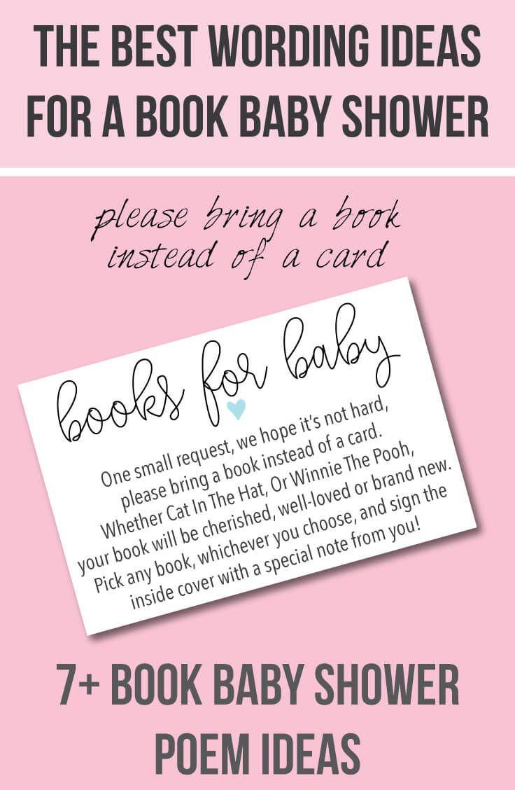 Quotes For Baby Books
 9 "Bring a Book Instead of a Card" Baby Shower Invitation Ideas Baby Shower Ideas