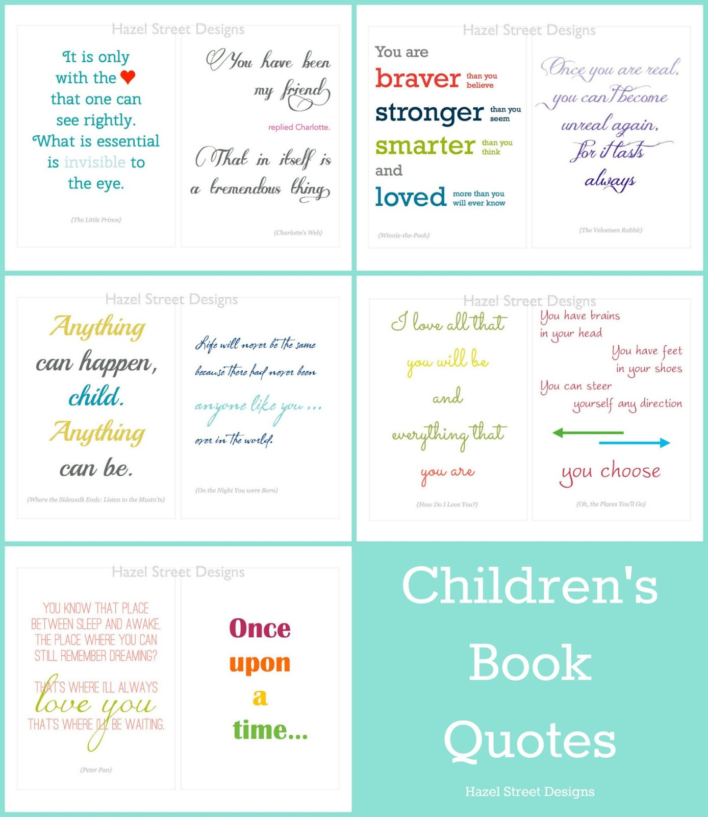 Quotes For Baby Books
 Living in My Pajamas New Item Children s Book Quotes Set 2