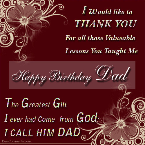 Quotes For Dads Birthdays
 ENTERTAINMENT BIRTHDAY QUOTES FOR DAD