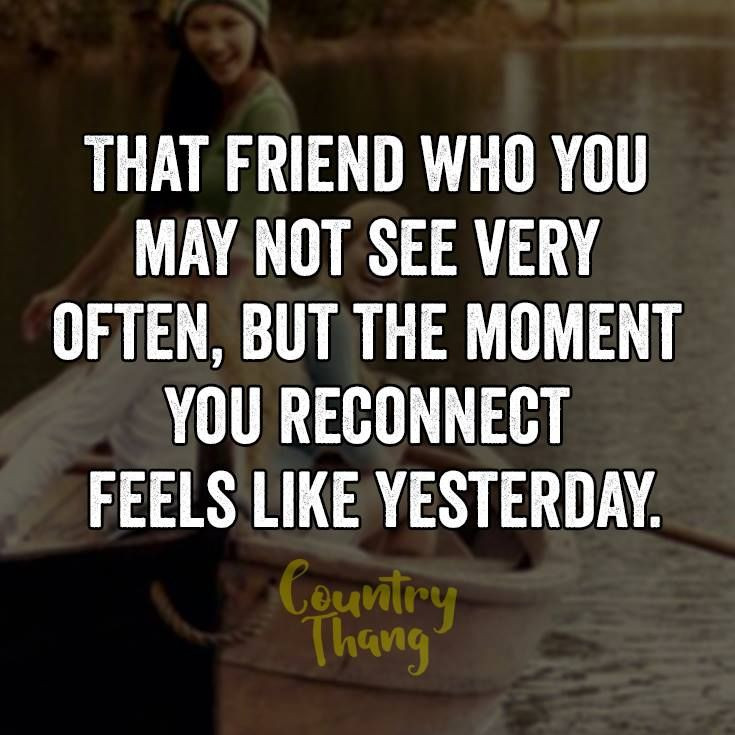 Quotes For Old Friendship
 Seeing her again it felt like we just spoke yesterday
