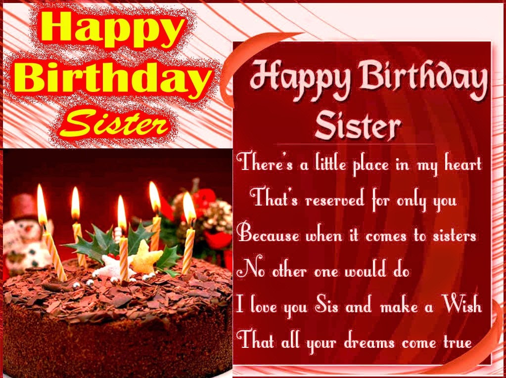 Quotes For Sis Birthday
 Happy Birthday quotes for Sister ts images This Blog