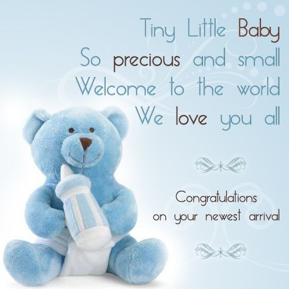Quotes For Your Baby Boy
 Congratulation messages for a newborn baby are supposed to