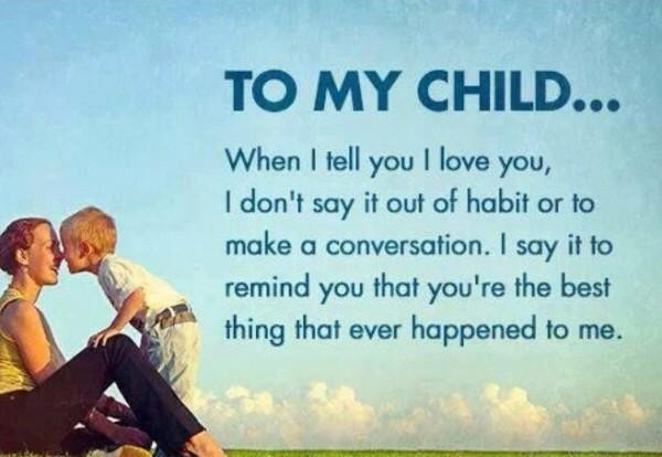 Quotes Love Children
 Parents Quotes