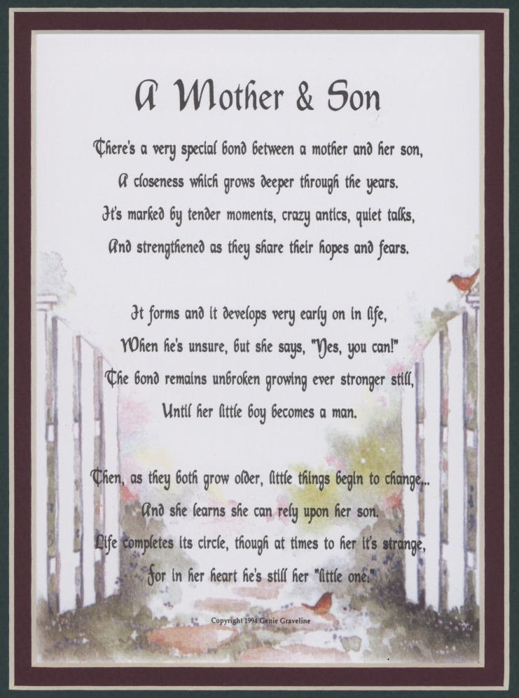 Quotes To Sons From Mothers
 Mother Son Quotes For QuotesGram