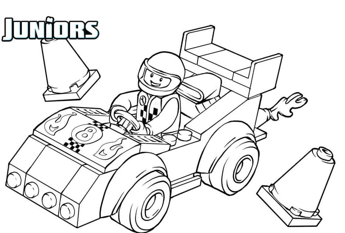 Race Car Coloring Pages For Kids
 Kids Coloring Pages Boy Race Car