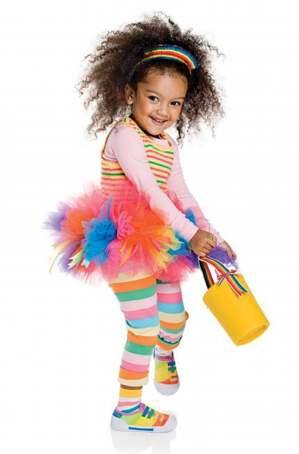 Rainbow Costume DIY
 35 Easy Homemade Halloween Costumes for Kids