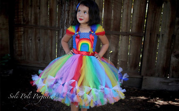 Rainbow Costume DIY
 DIY Rainbow Brite Costume