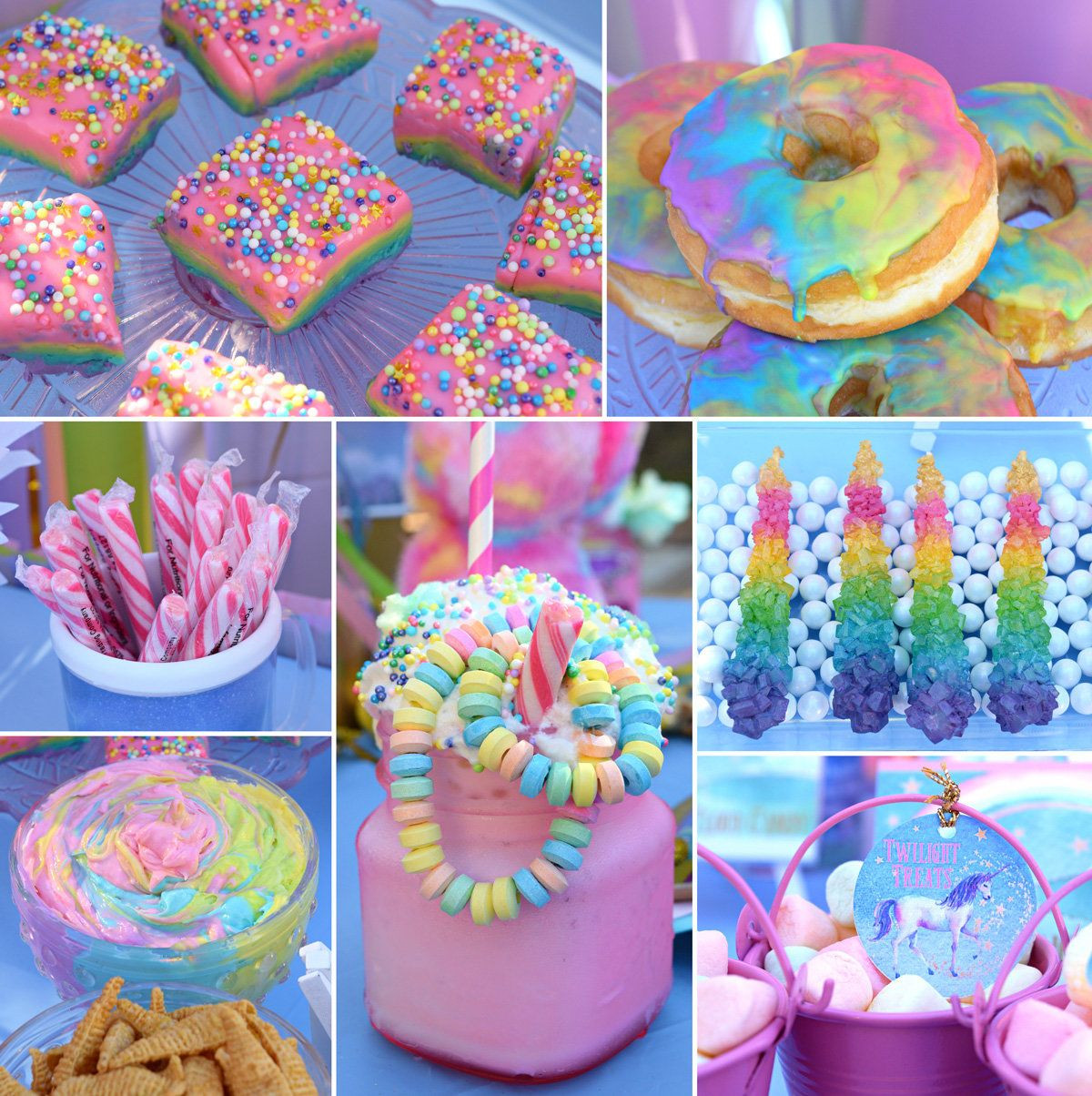 Rainbow Unicorn Birthday Party Ideas
 Unicorn food Party Ideas