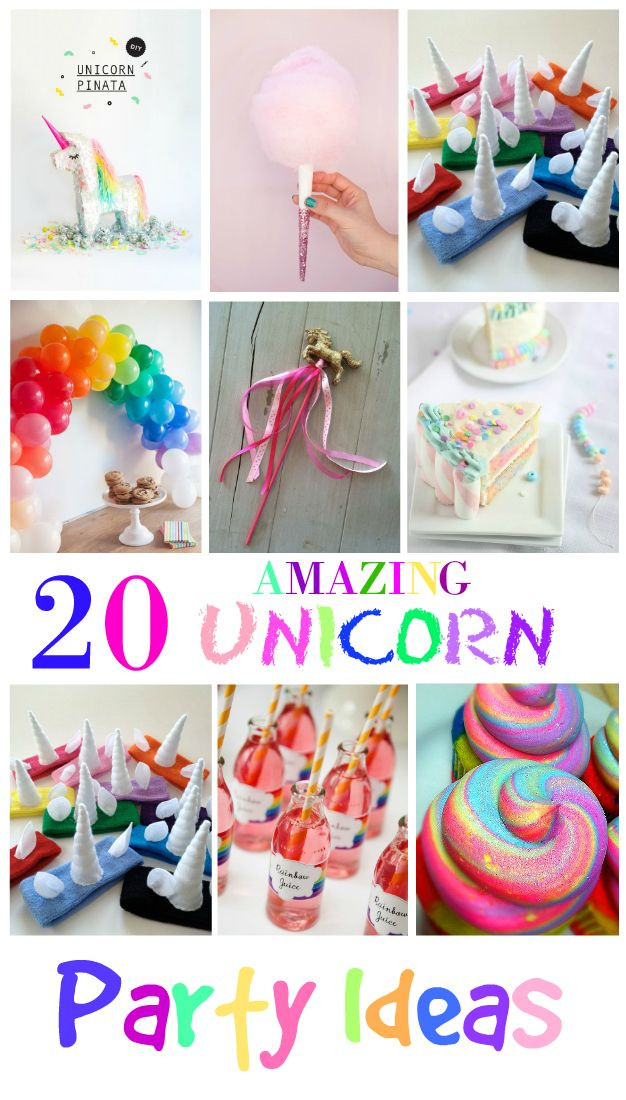 Rainbow Unicorn Birthday Party Ideas
 20 Amazing Unicorn Birthday Party Ideas for Kids