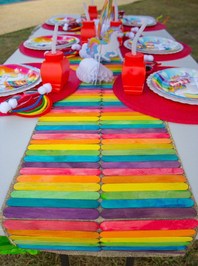 Rainbows And Unicorns Pool Party Ideas
 Hazel s Rainbow Unicorn Birthday Party Design Improvised