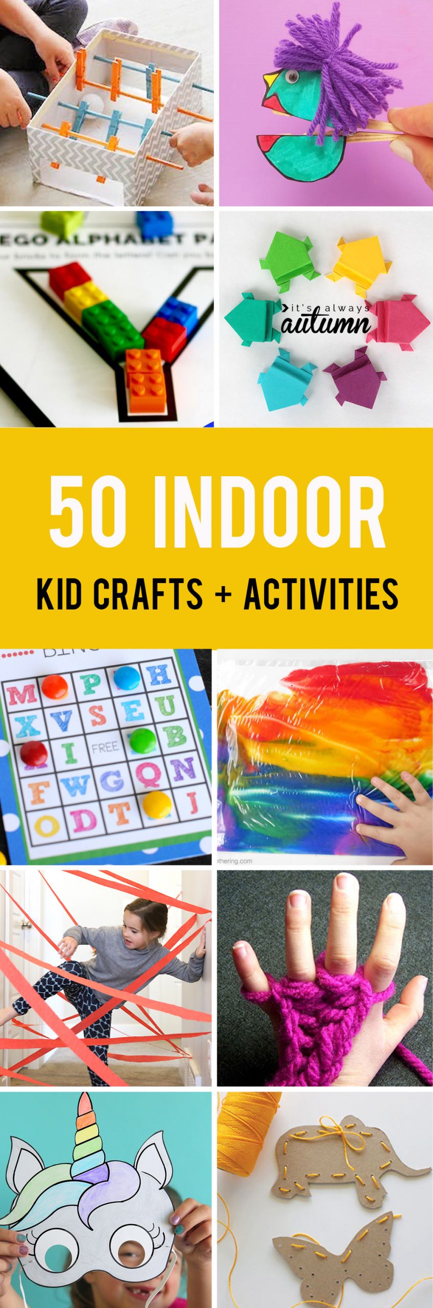 Rainy Day Crafts For Kids
 50 best indoor activities for kids It s Always Autumn